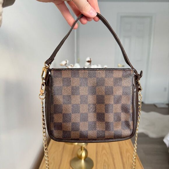 ✅AUTHENTIC✅LOUIS VUITTON TRUTH EBENE POUCH - Picture 6 of 14